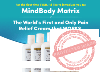 Mind Body Matrix Pain Relief Cream Review